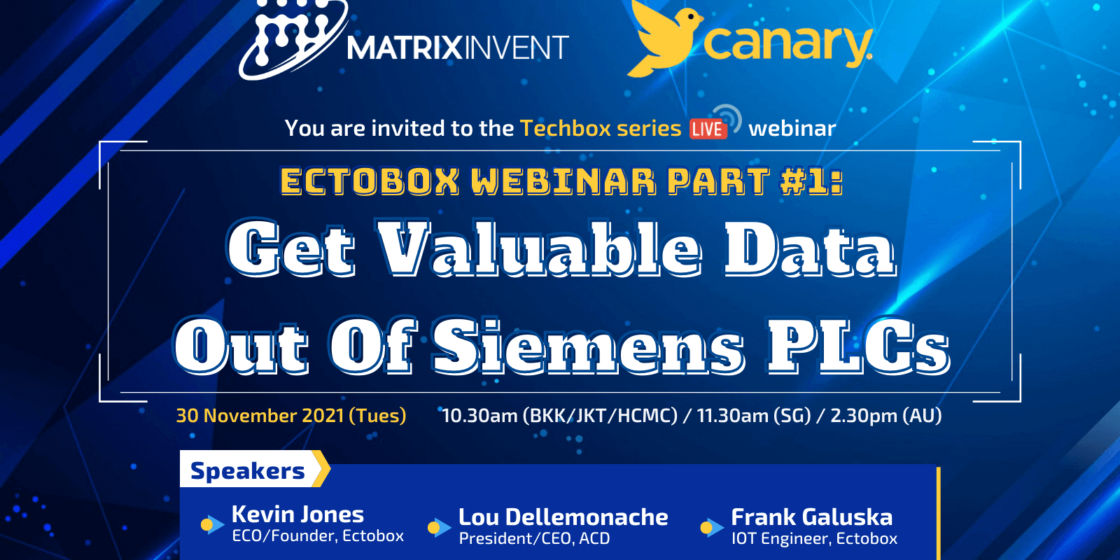 Ectobox Webinar Part #1: Get Valuable Data Out of Siemens PLCs