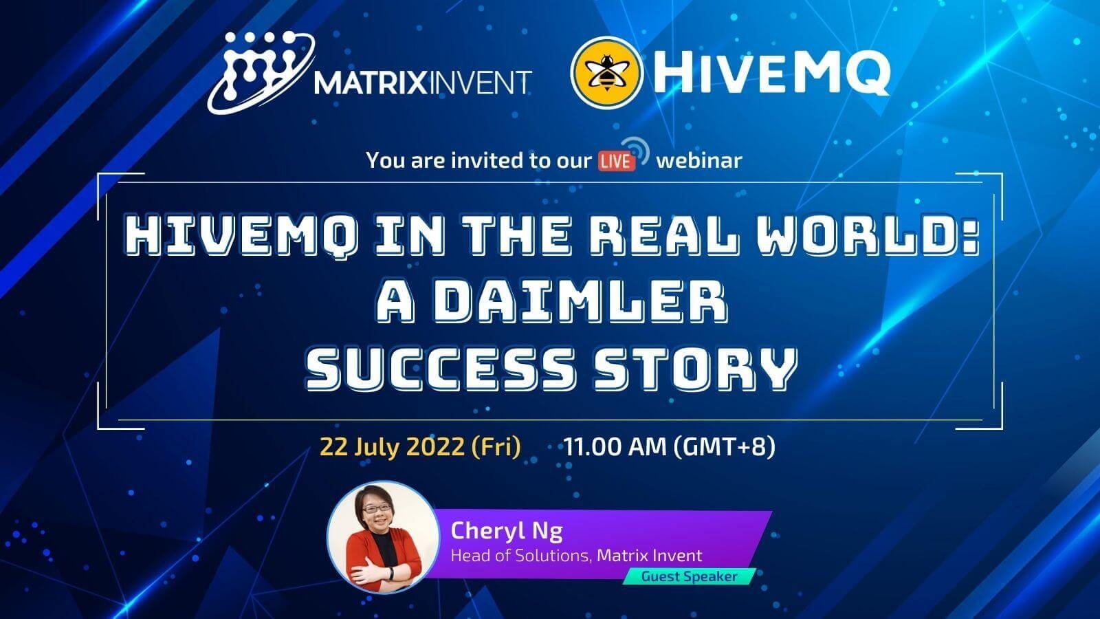 Matrix Invent HiveMQ in the Real World: A Daimler Success Story - Matrix Invent Sdn Bhd.