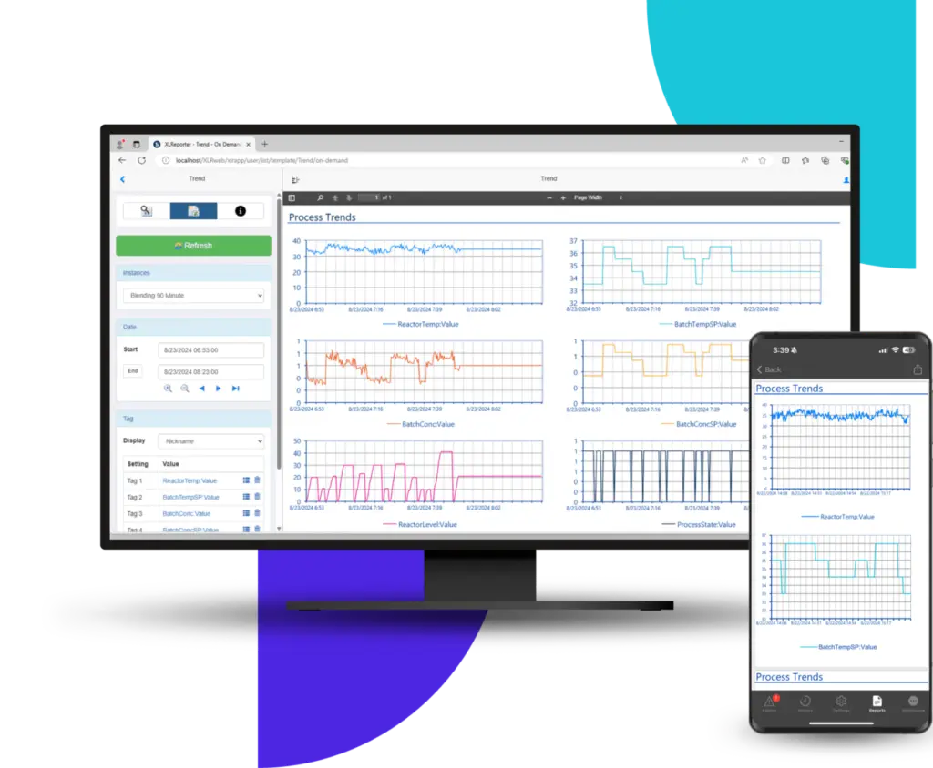 XLReporter UI