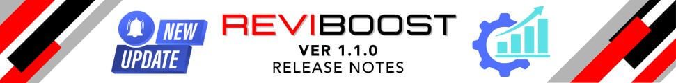 ReviBoost 1-1-0 New Update Banner